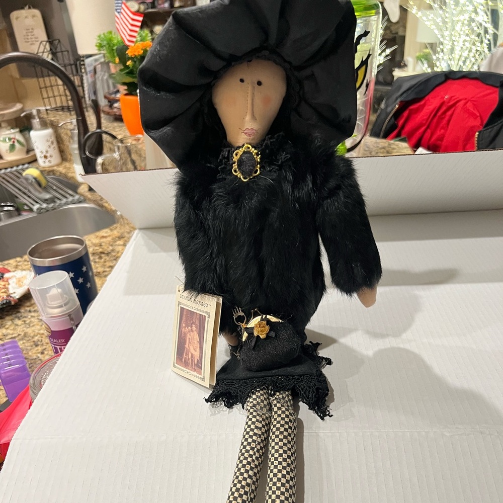 Carmen Manago Doll - Sophia with Fur coat
